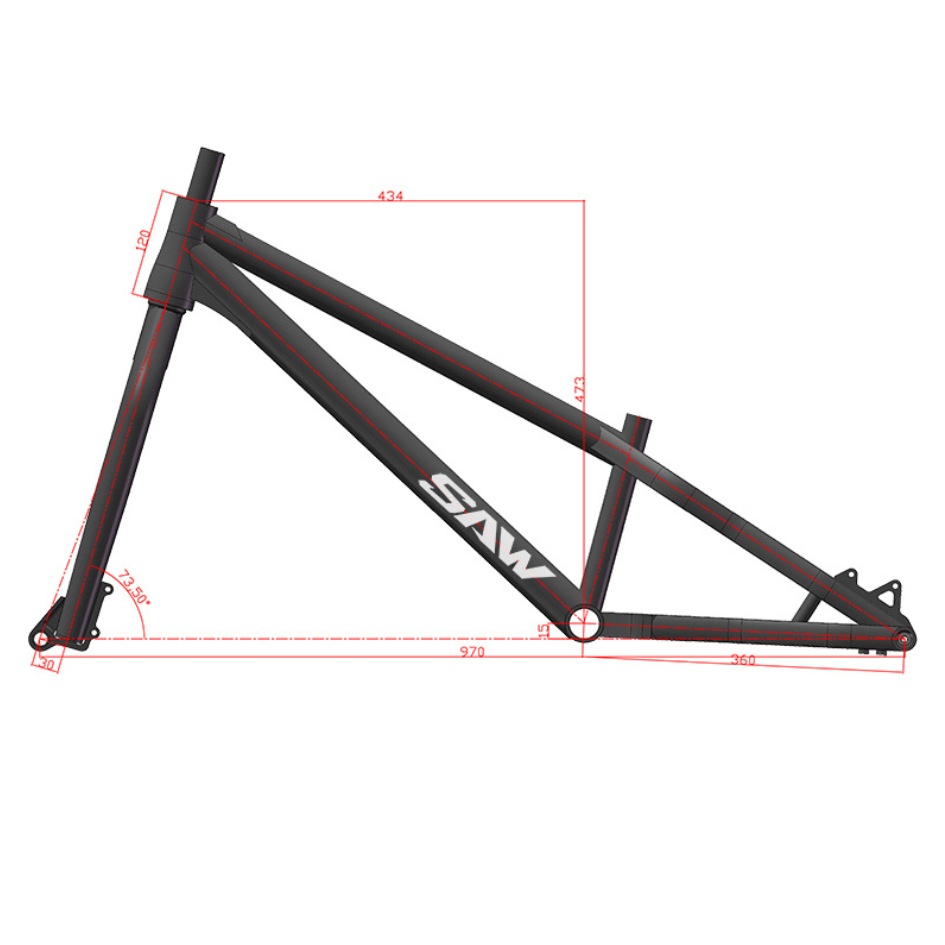 SAW HYPARTBOX 24 นิ้ว จักรยาน Street Bike สุดเท่ห์ | อัปเกรดได้ตามใจคุณ 2025