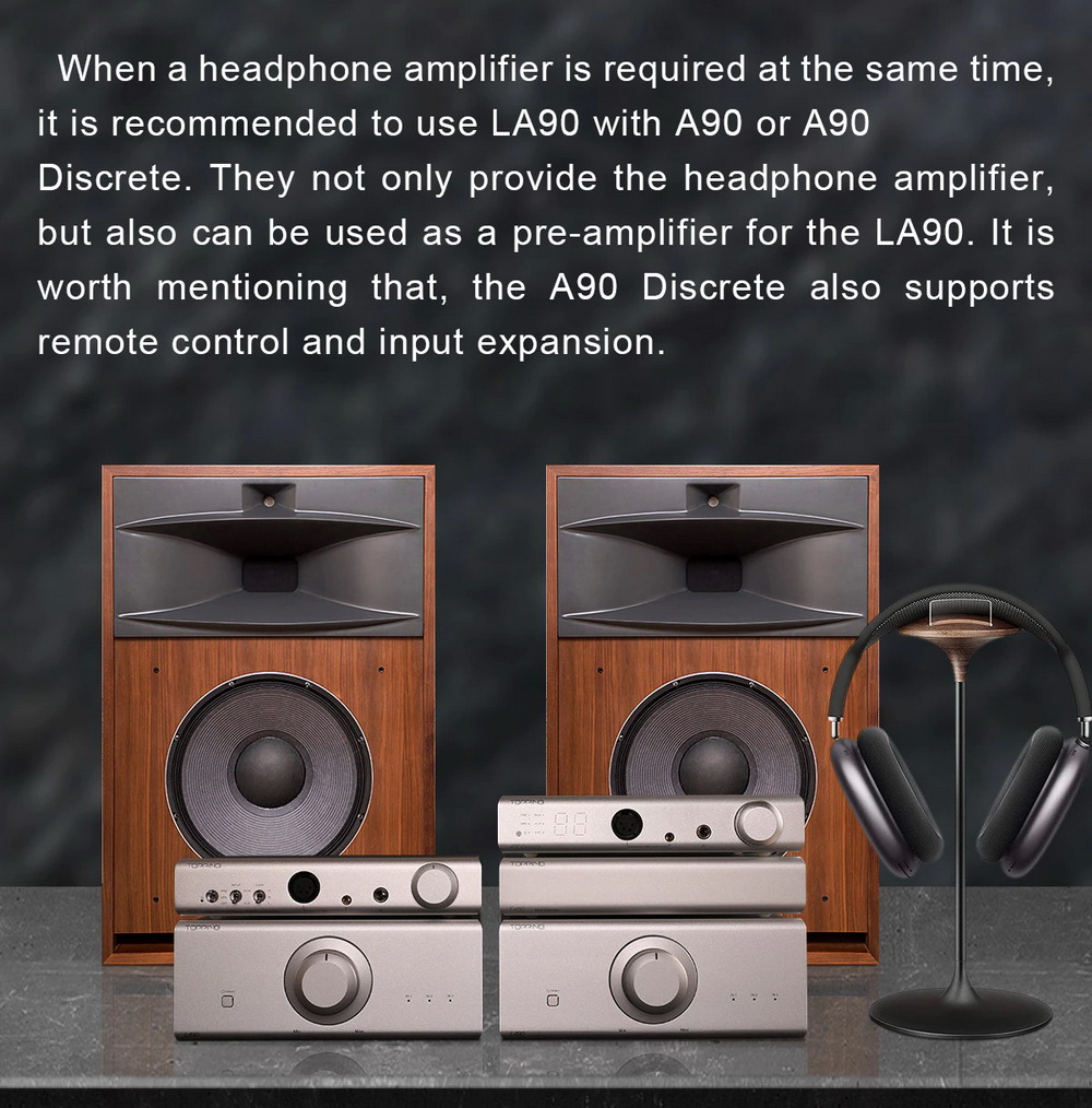 ขาย Topping LA90 แอมป์ตั้งโต๊ะ Class AB ระดับ High-End ประกันศูนย์ไทย