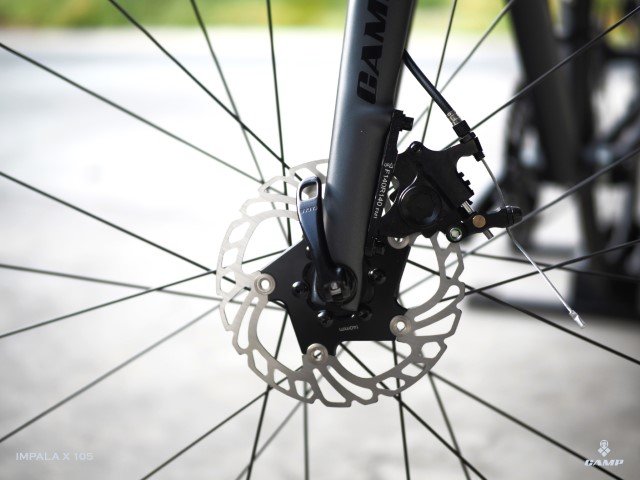 เสือหมอบ CAMP Impala X หมอบดิสเบรค เฟรมอลู เกียร์ Shimano 105 2*11 Sp. 700c
