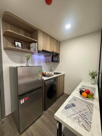 ให้เช่าคอนโด วันเดอร์ เกษตร ตึกA 25 ตร.ม.เฟอร์ครบ มีเครื่องซักผ้า ใกล้ ม.เกษตร ใกล้รถไฟฟ้า