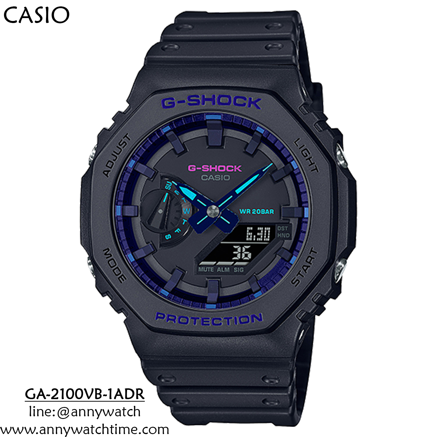 G-SHOCK GA-2100VB-1ADR