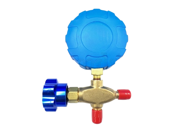 เกจ์วัดน้ำยา(เดี่ยว) HS-466 NAL ด้าน Low(สีน้ำเงิน)