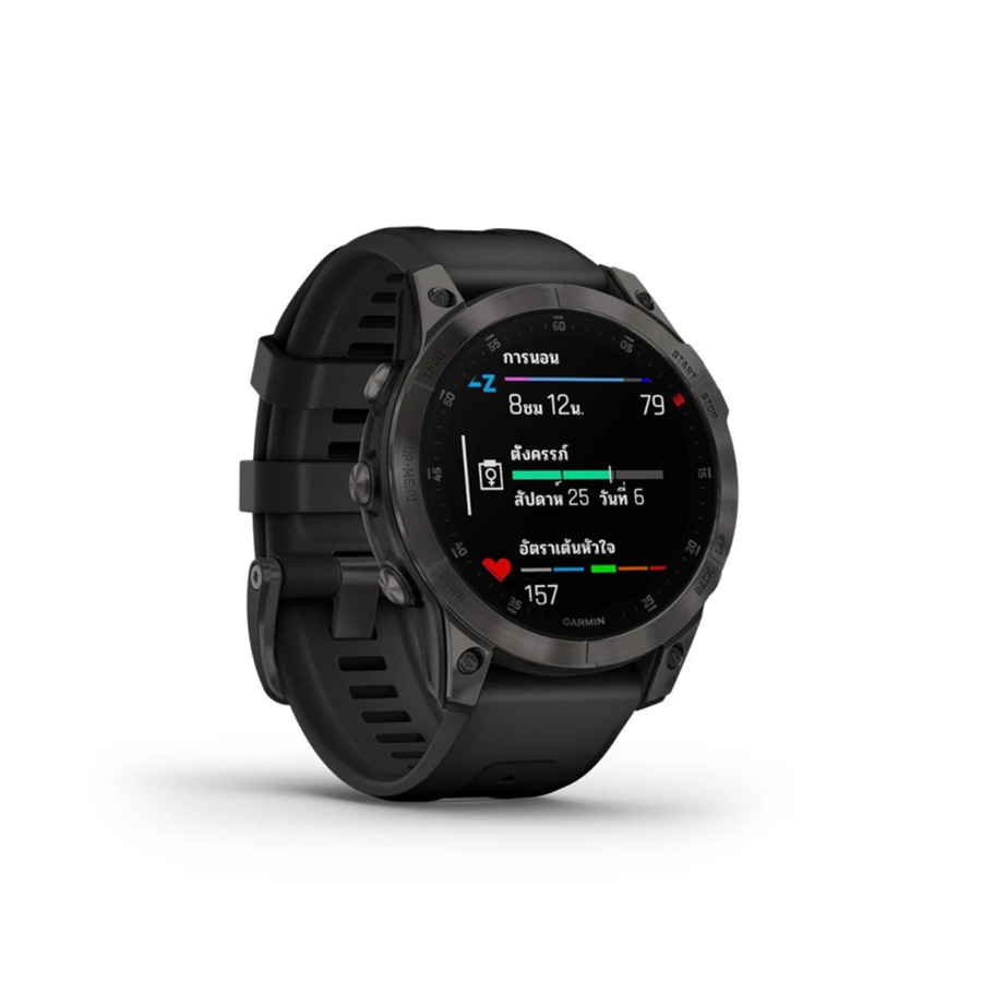 นาฬิกา GARMIN EPIX GEN2 SAPPHIRE BLACK TITANIUM,SEA