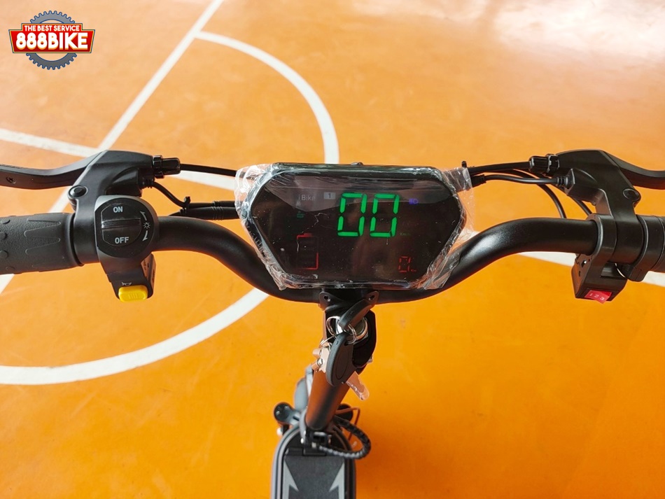 สกู๊ตเตอร์ไฟฟ้า PXID F1 ELECTRIC SCOOTER โช๊คหน้า+หลัง มอเตอร์ 500 วัตต์ ความเร็วสูงสุด 45กม./ชม, 10Ah 48V (30กม.) เดินทางได้ 30-40 กม.