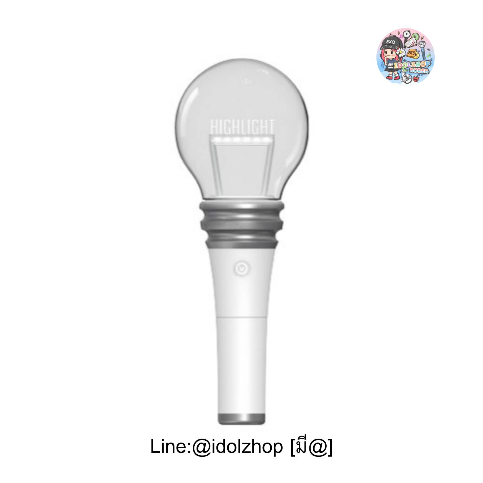 PRE. แท่งไฟ #HIGHLIGHT - OFFICIAL LIGHT STICK ver.2 ของแท้ 100% (รอนำเข้า 14- 25 วัน )