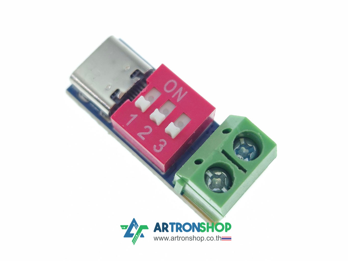 โมดูลจ่ายไฟ ชาร์จเร็ว PD/QC Power Delivery เลือกแรงดันได้ 5V 9V 12V 15V 20V
