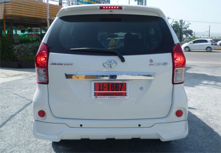 สปอยเลอร์ OEM : AVANZA 2012