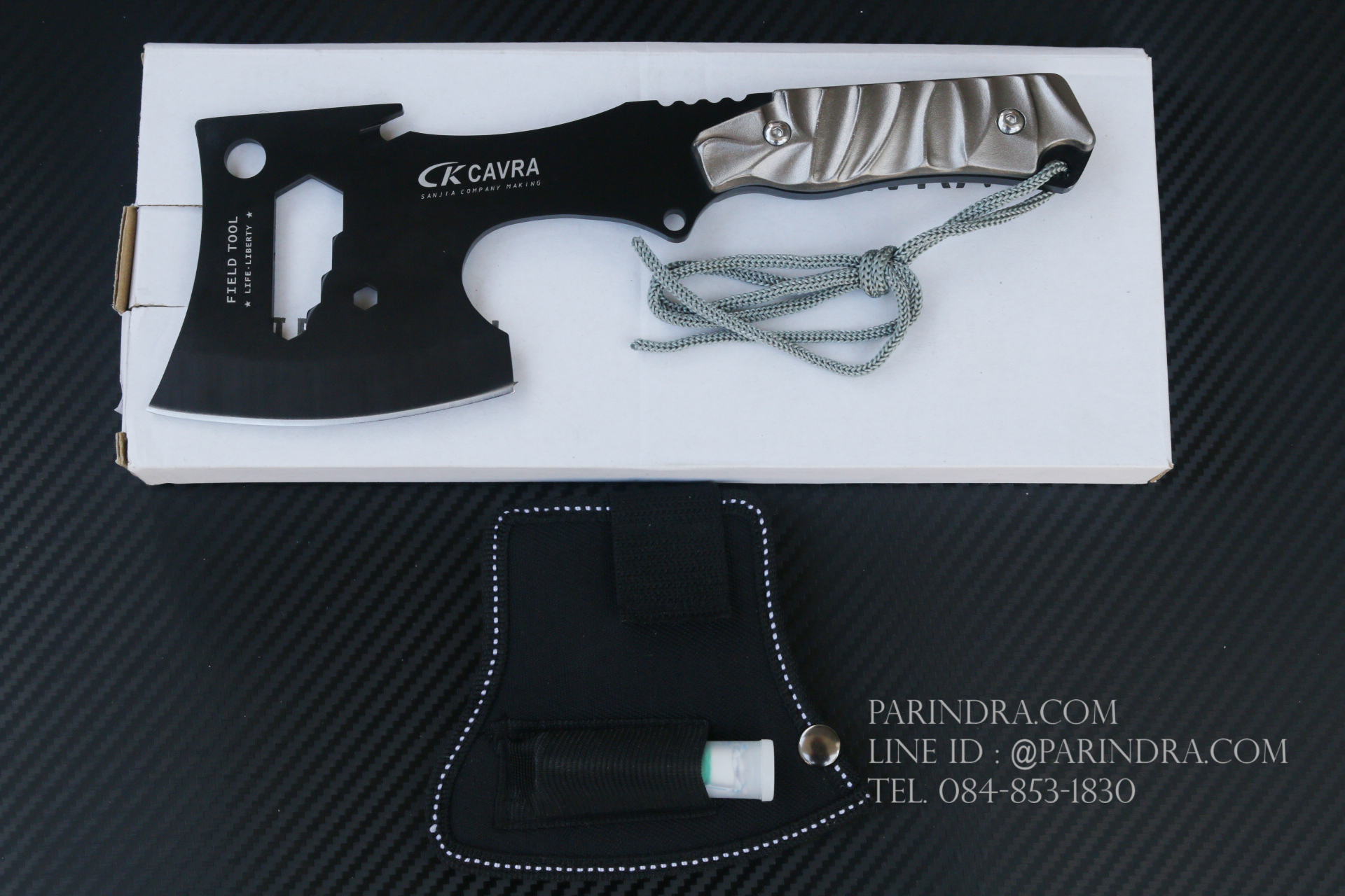 ขวานเดินป่า ขวาน Carva F10 น้ำหนักดี ทนทาน จับกระชับมือ ขนาด 10 นิ้ว