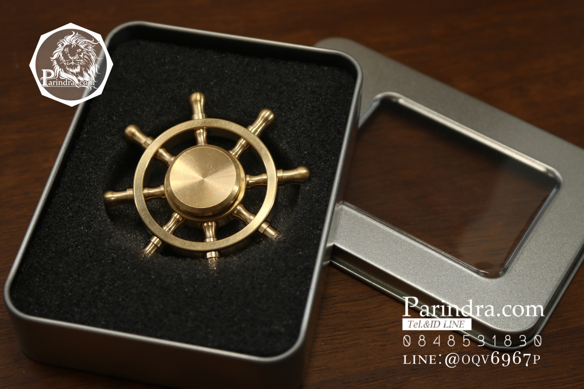 ของเล่นกำลังฮิต Spinner รูป พงันเรือ หมุนดี น้ำหนักเยี่ยม พร้อมกล่องเหล็ก 1