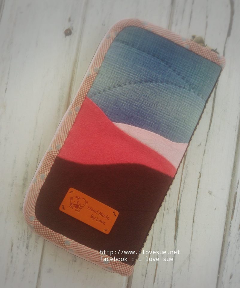 กระเป๋าใบยาวเทคนิคแอพพลิเค่ - สั่งทำ ไม่มีพร้อมส่ง