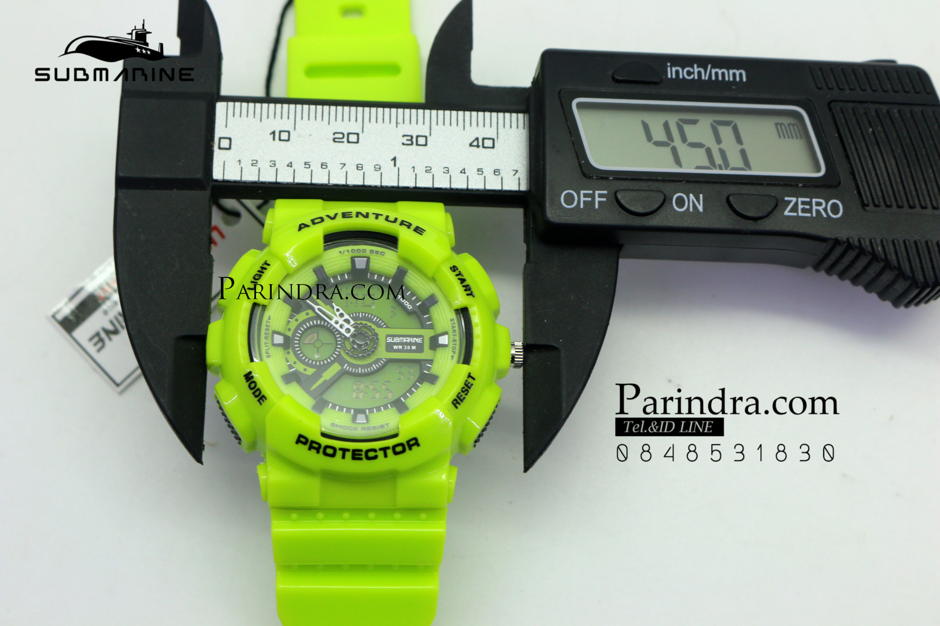 นาฬิกา US submarine Adventure Protector รุ่น TP3163L สีเขียวอ่อน