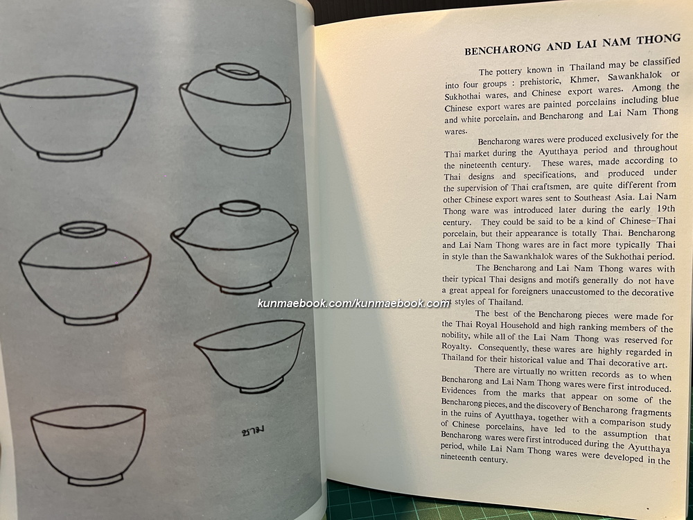 เบญจรงค์ และ ลายน้ำทอง ( Bencharong and Lai Nam Thong ) โดย จิรา จงกล