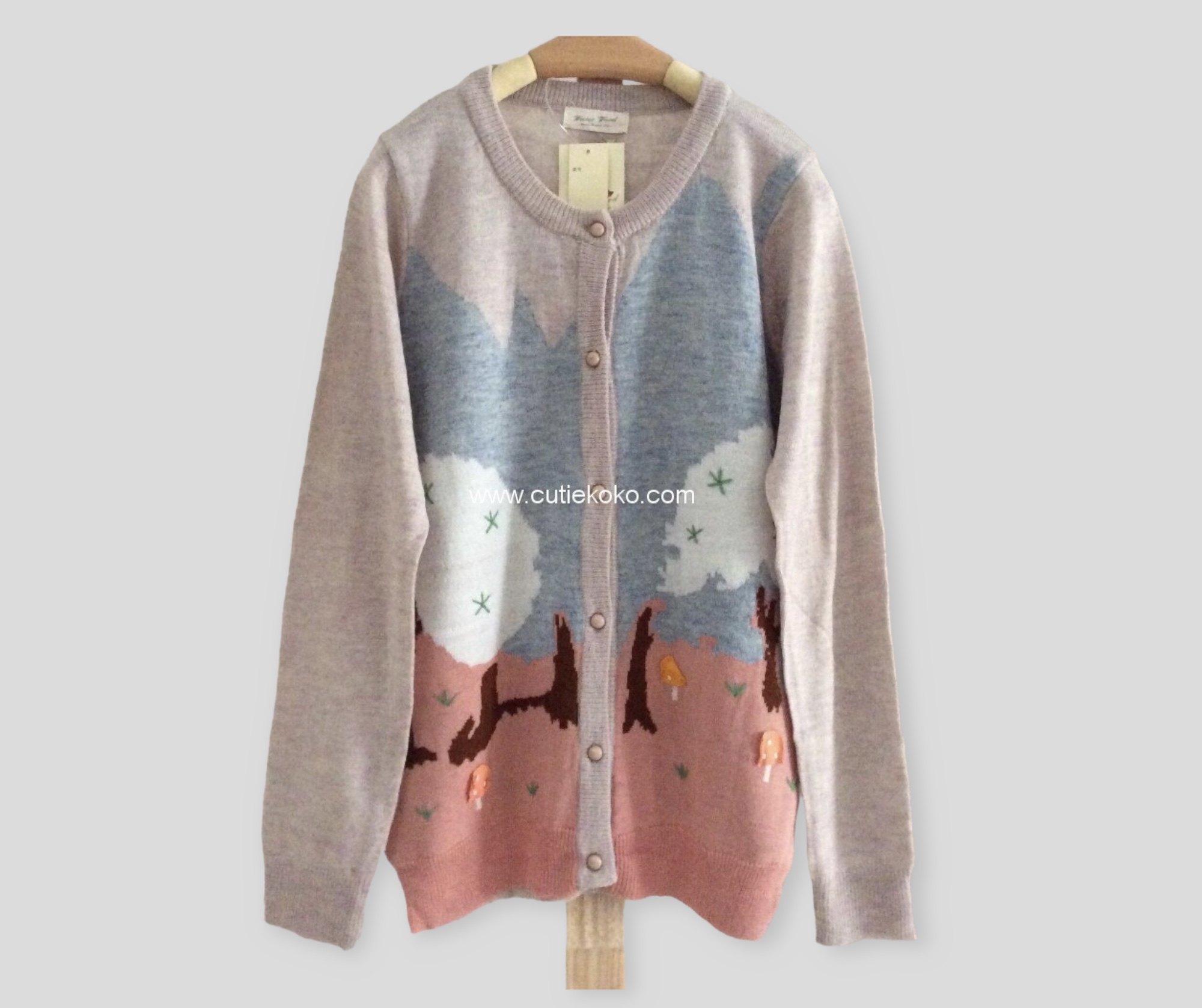 เสื้อคลุมไหมพรมนุ่ม