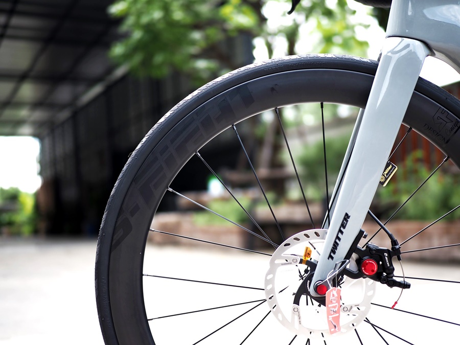 ชุดล้อเสือหมอบ S-FIGHT RACEPRO TL CARBON WHEEL , WH-004, ขอบ50มม. ทรงU, WH-004