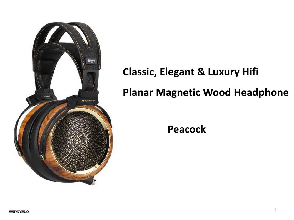 ขาย Sendy Audio Peacock หูฟัง headphone ไดรเวอร์ Planar Magnetic
