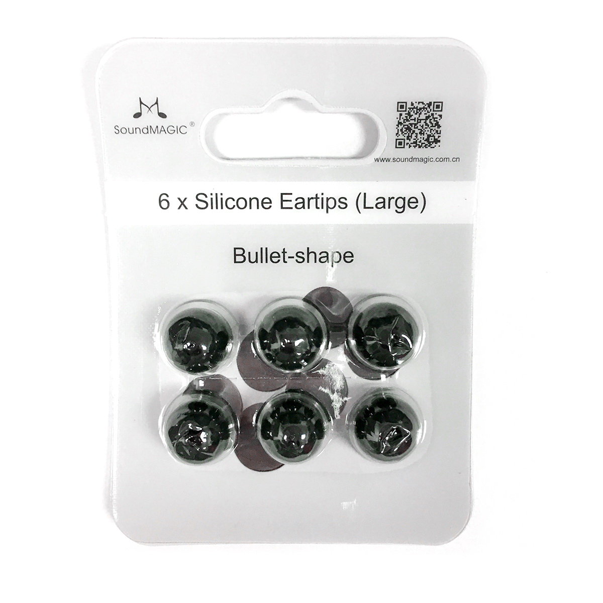 ขายจุกหูฟัง SoundMAGIC รุ่น Silicone Eartips Bullet Shape