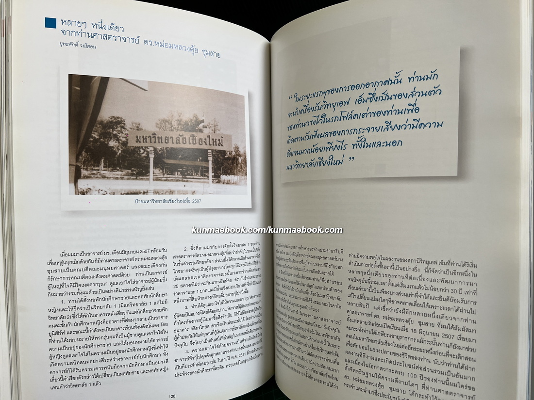 ร้อยคิดพันคำนึงถึงหม่อมหลวงตุ้ย ชุมสาย