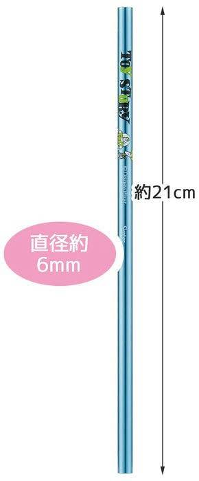 หลอด Skater Toy Story Aluminium Straw 21cm
