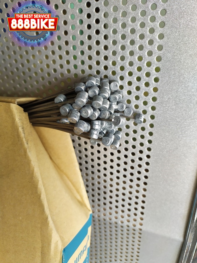 สายในเกียร์/เบรค SHIMANO แสตนเลสอย่างดี 1.2 x 2100MM/ 1.6 x 2050MM. (ราคาต่อ 1 เส้น )