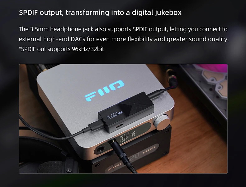 FiiO KA17 DAC/AMP พกพาชิป DAC คู่ ES9069Q จอ Dot Matrix รองรับ MQA Hi-Res ประกันศูนย์ไทย