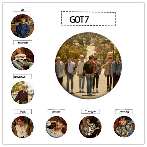 เข็มกลัด GOT7 - 7 For 7