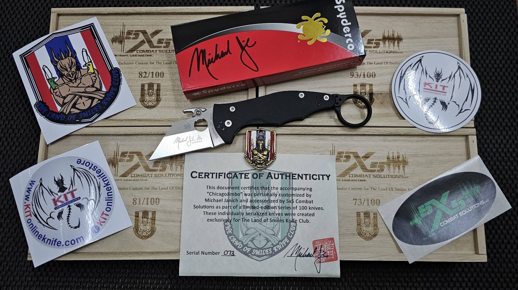 Chicagojimbo Exclusive for The Land of Smiles Knife Club