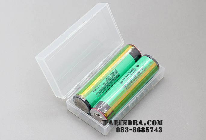 แบบเตอรีแบบชาร์จ Panasonic NCR18650A Rechargeable 3100mAh 3.7V Protected