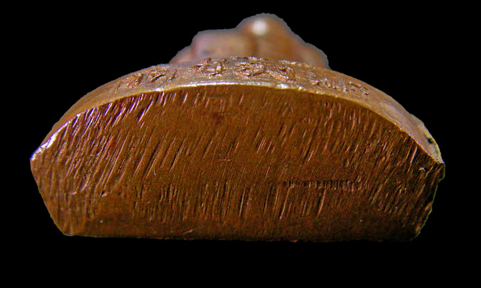 หลวงพ่อพรหม เข่ากว้างหลังเต็ม เนื้อทองแดง รางวัลที่ 4 โชว์ โชว์