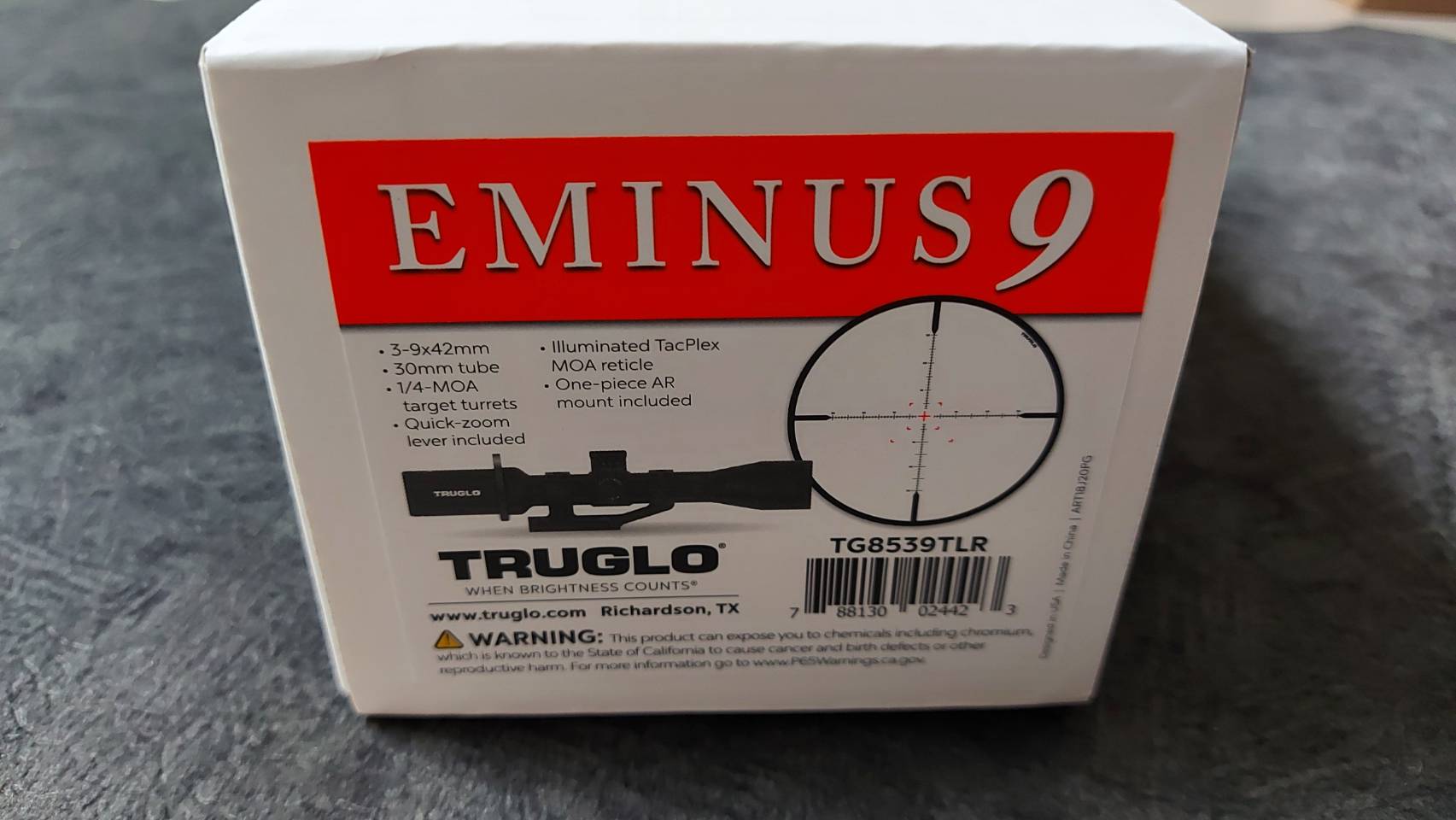 SCP EMI 3-9X42 30MM IR ML 1PC