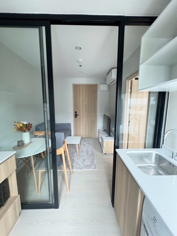 ให้เช่า นิว คอนเน็กซ์ คอนโด ดอนเมือง ตึก C 25 ตร.ม.ห้องใหม่ เฟอร์ครบ มีเครื่องซักผ้า ใกล้สนามบิน