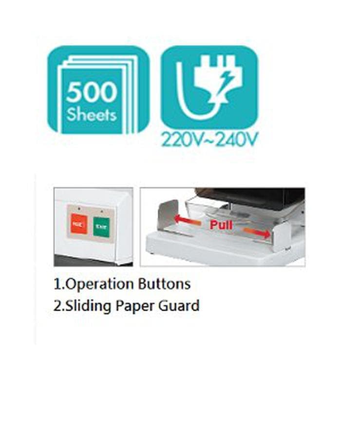 เครื่องเจาะกระดาษไฟฟ้า 2 รู รุ่น 95B0