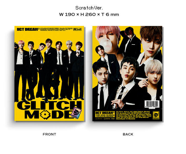 อัลบั้ม #NCTDREAM - The 2nd Album [Glitch Mode] (Photobook Ver.) (Random Ver.)