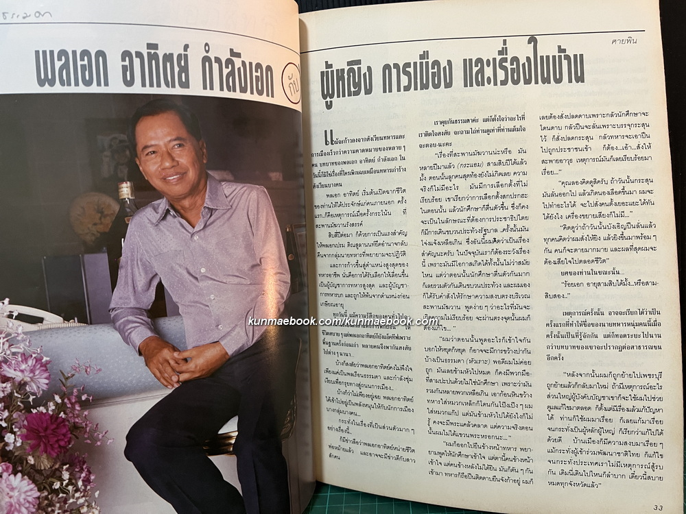 นิตยสาร นะคะ ฉบับที่ 33 พ.ศ.2531 *ปก ม.จ.จุฑาวัชร มหิดล 12 หน้าใหญ่ในฉบับ