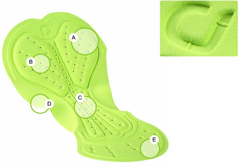 กางเกงปั่นจักรยาน CHEJI ผ้า Polyester Cycling Pants ,เป้า Coolmax (เกาหลี) ขายาว