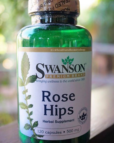 Swanson Premium Rose Hips 500 mg 120 Caps