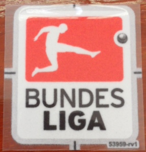 อาร์มสัญลักษณ์ฟุตบอล การแข่งขันฟุตบอลบุนเดสลีกา - BUNDESLIGA 2010/14 PLAYER SIZE ใหม่ / BUNDESLIGA National Football League PLAYER SIZE Football Patch/Badge - BUNDESLIGA 2010/14 NEW