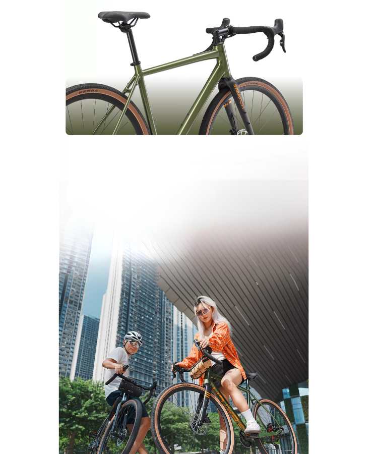 จักรยานแกรเวล 2025 blueprint GR9 GRAVEL007 2 ล้อแม็กนีเซียม SUPER MAGNESIUM™ | 11 สปีด | ยาง 700x40C | น้ำหนัก 10.9 กก.