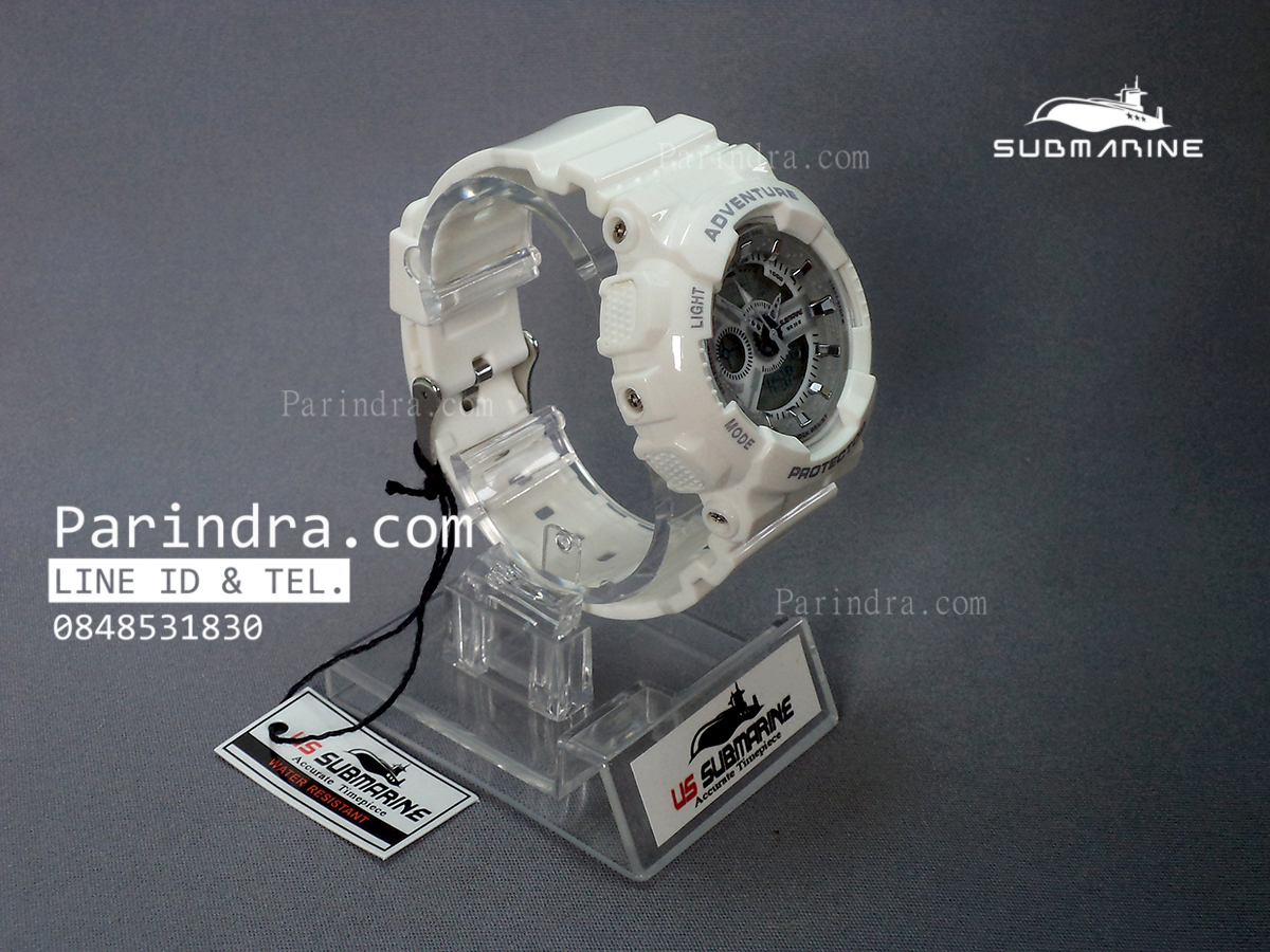 นาฬิกา US submarine Adventure Protector รุ่น TP3163L สีขาวตัดดำ