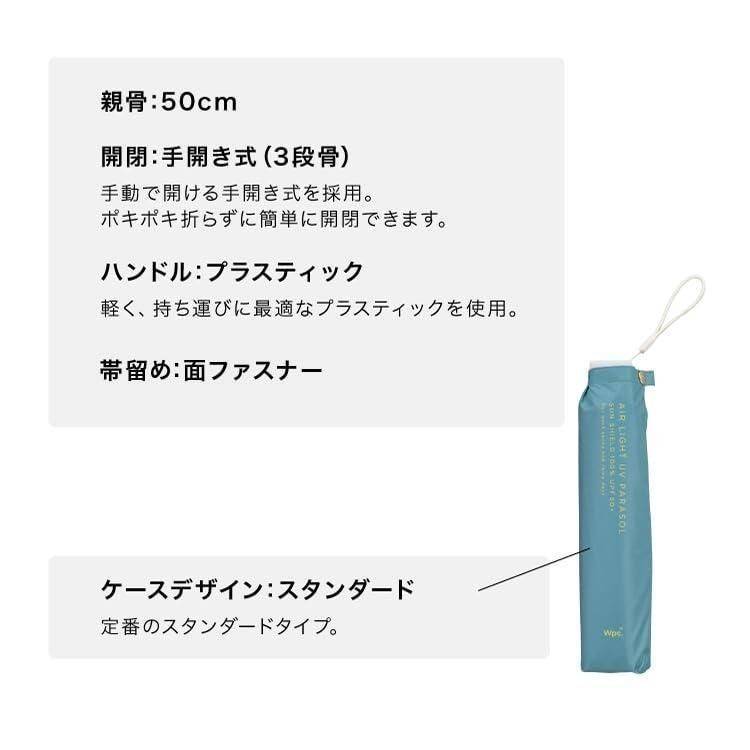 Wpc.© Folding Umbrella (55 cm) air light uv parasol รุ่น mini 125 g
