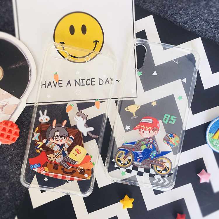 เซตเคสใส+สายคล้องคอ ป๋อจ้าน