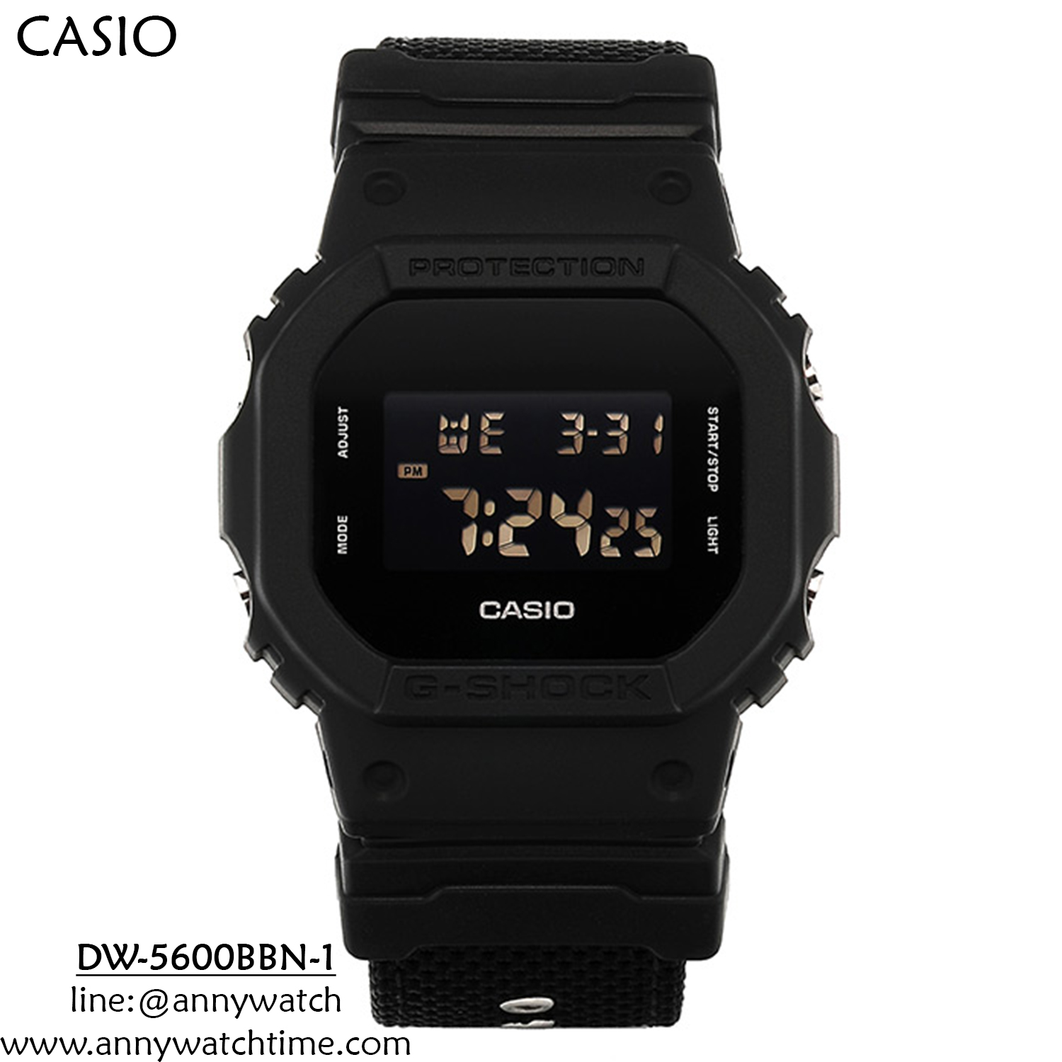 G-SHOCK DW-5600BBN-1