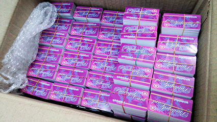 ตัวอย่างการ์ด บัตรสมาชิกใบเล็ก บัตรที่ใส่พวงกุญแจ