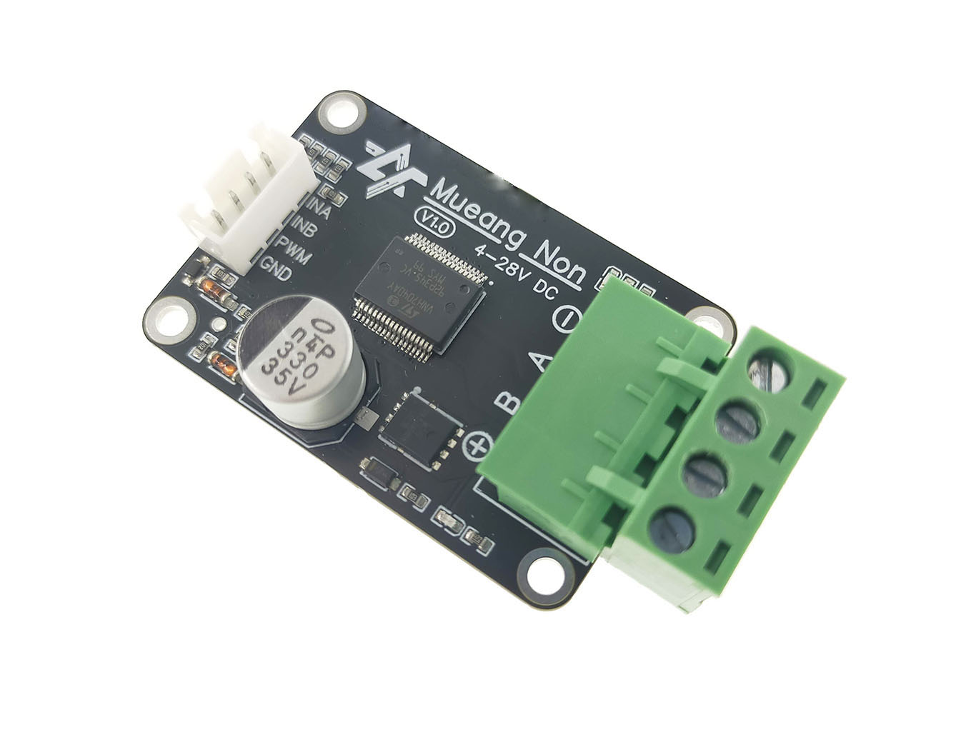 บอร์ดขับมอเตอร์ เมืองนนท์ 10A 4-28V Mueang Non Motor Driver