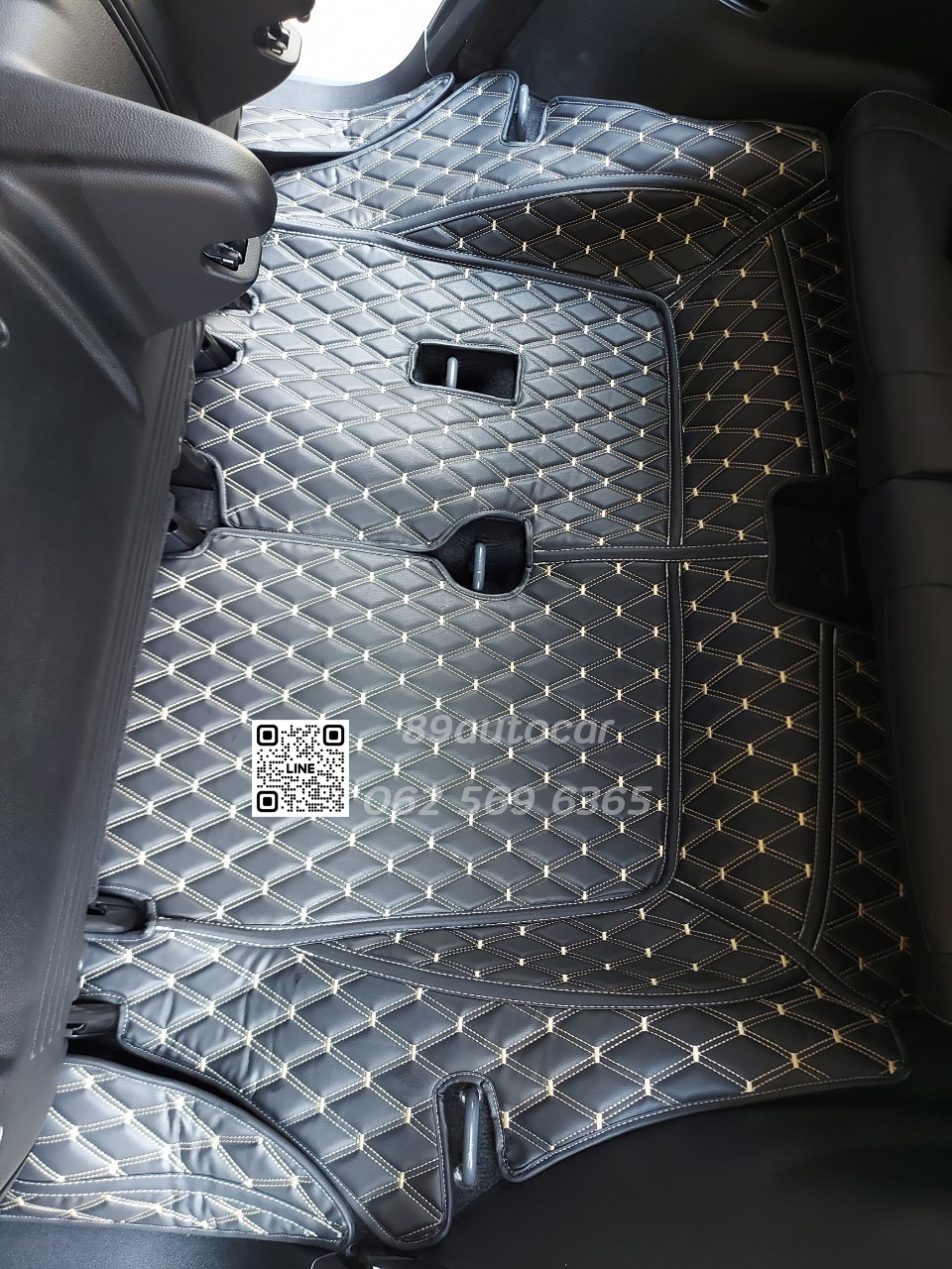 Isuzu Mu-X (มิวเอ็กซ์) 2021-2023 ปูพรมVVIP สีดำด้ายทอง เต็มคัน