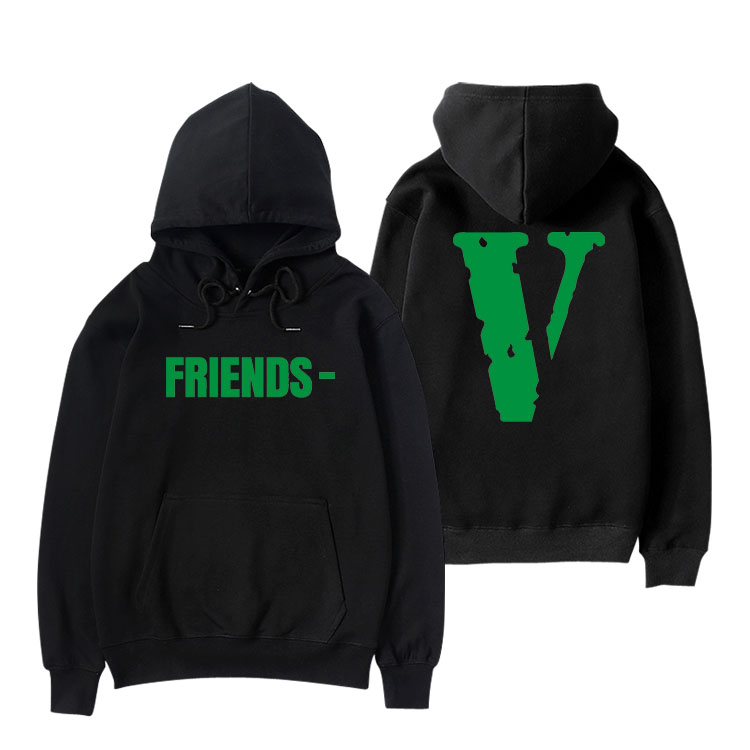 เสื้อฮู้ด (Hoodie) FREINDS & THANK YOU แบบ หวังอี้ป๋อ