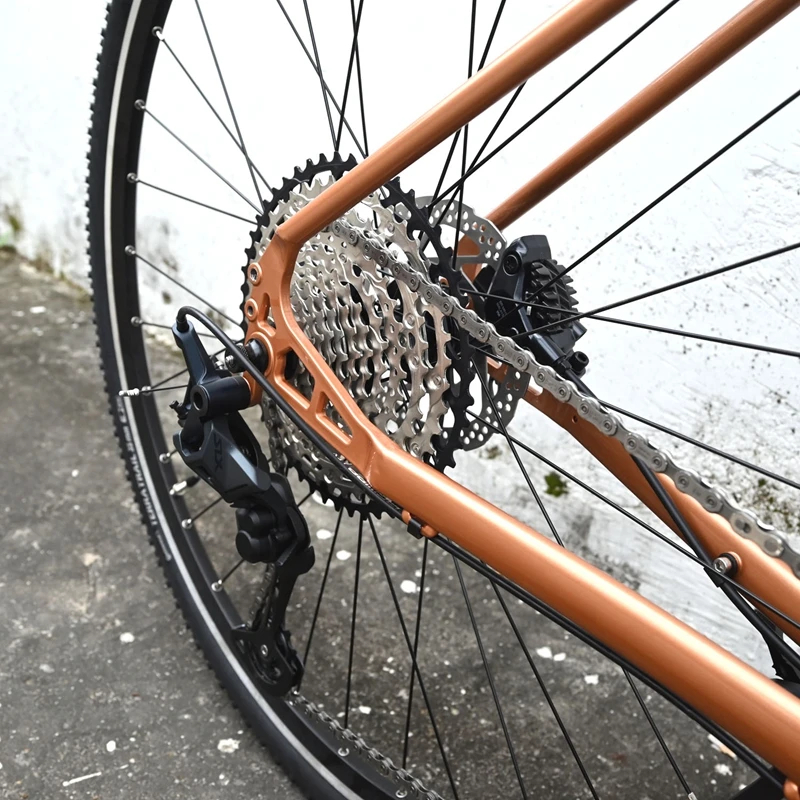 DARKROCK DR WUTIP 700C Gravel Bike 20S SLX M7100 Groupset and DEORE 2024 เบรค M6100 brake