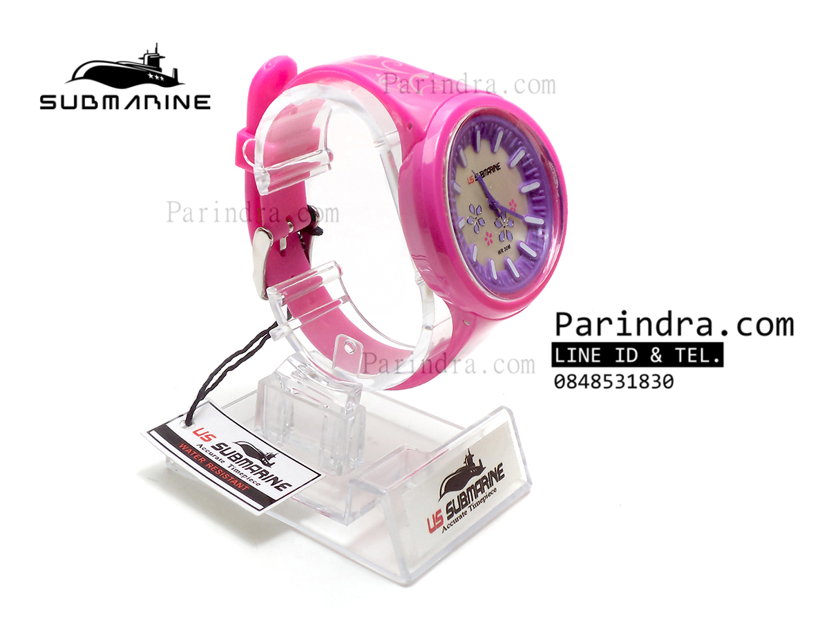 นาฬิกา US submarine TP2129L สีชมพูบานเย็น