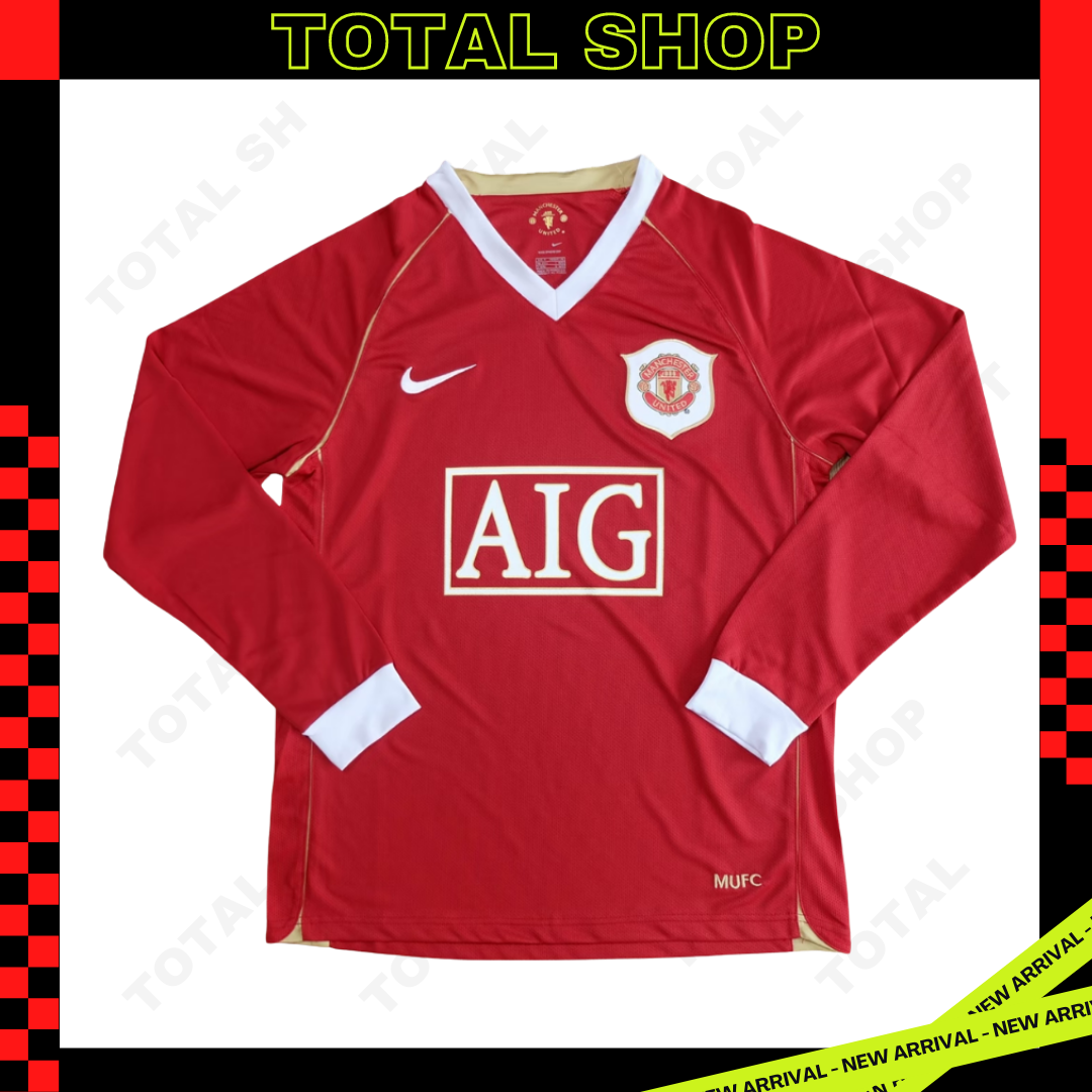 Manchester United 2006/07 Vintage Jersey เสื้อฟุตบอลแมนยูย้อนยุค AIG