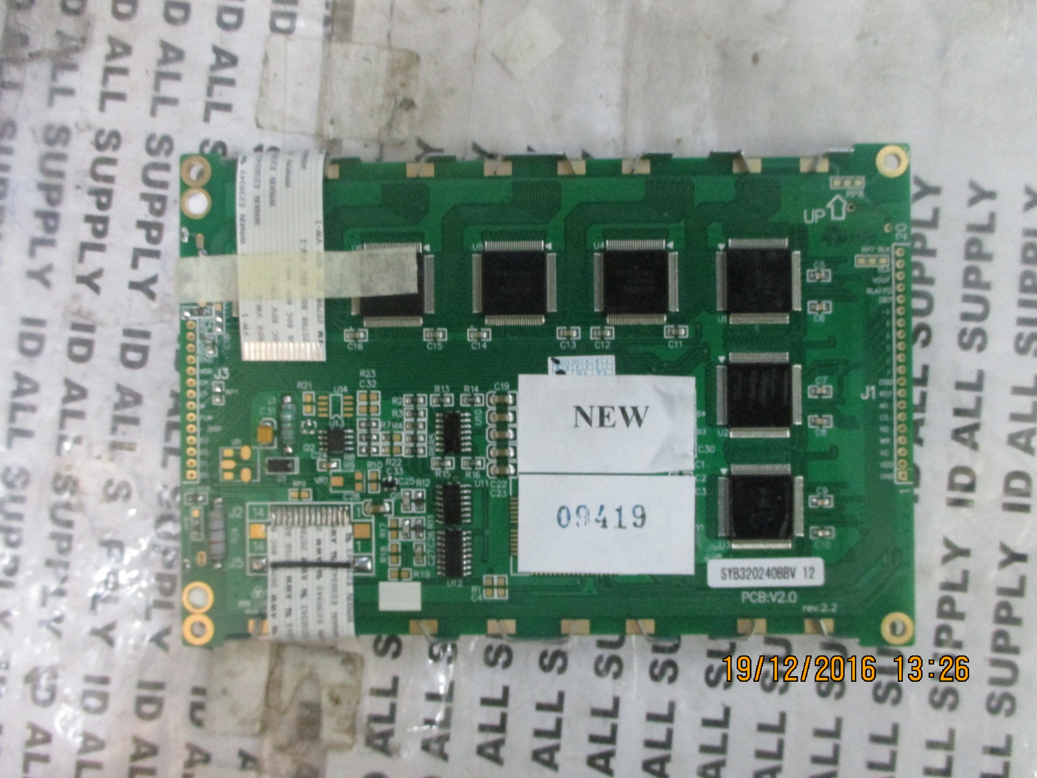 SYB320240BBV 12 LCD PANEL "HITACHI"