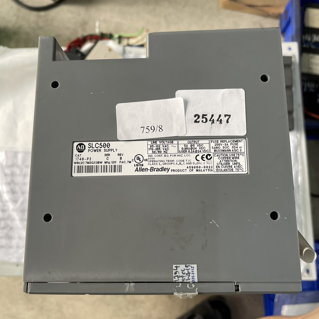 1746-P2 PLC " ALLEN-BRADLEY "